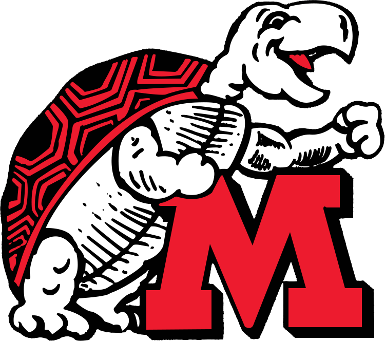 Maryland Terrapins 1970-1983 Primary Logo iron on transfers for clothing
